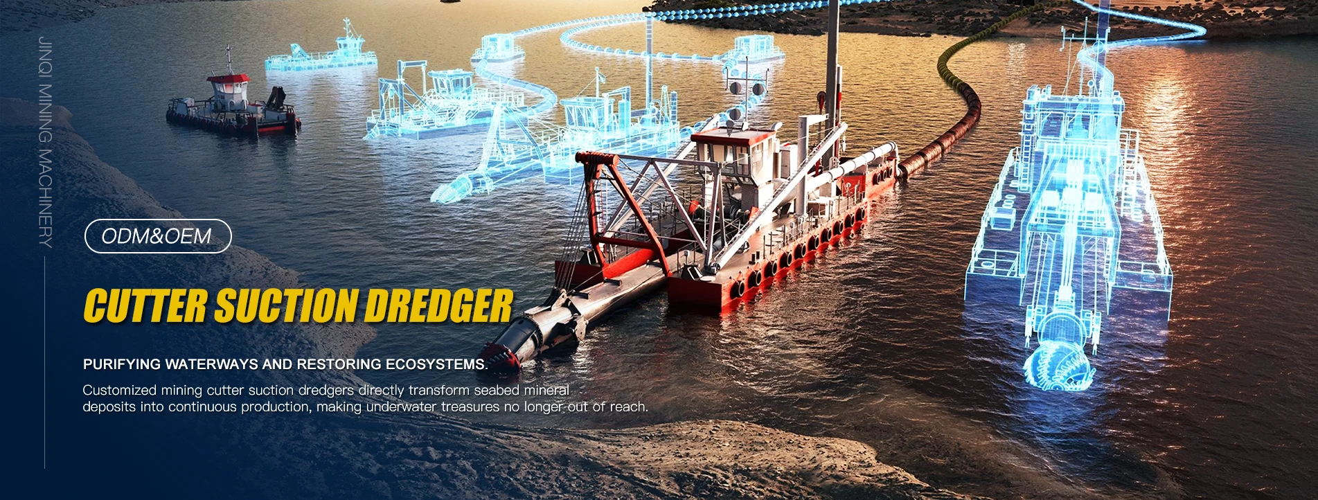 Fabrikisto pri Kvalita Dredging-Ekipaĝo