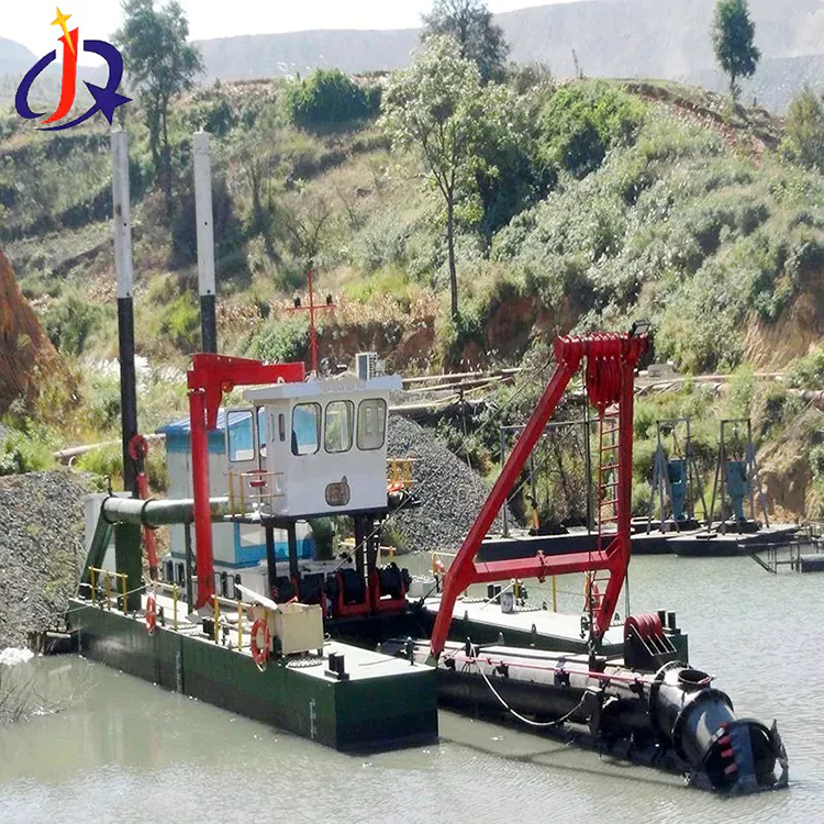 Tranĉilo Suction Dredger por Akvovoja Dragado