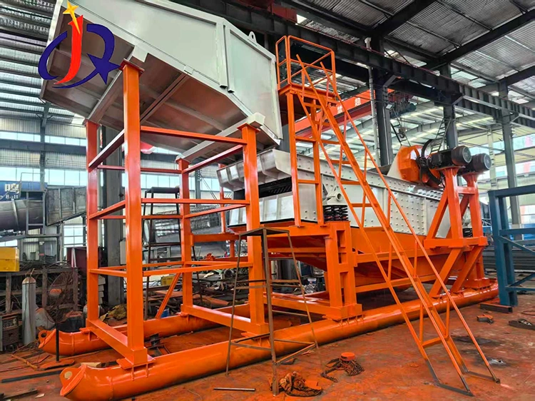 Vibrating Gold Screen